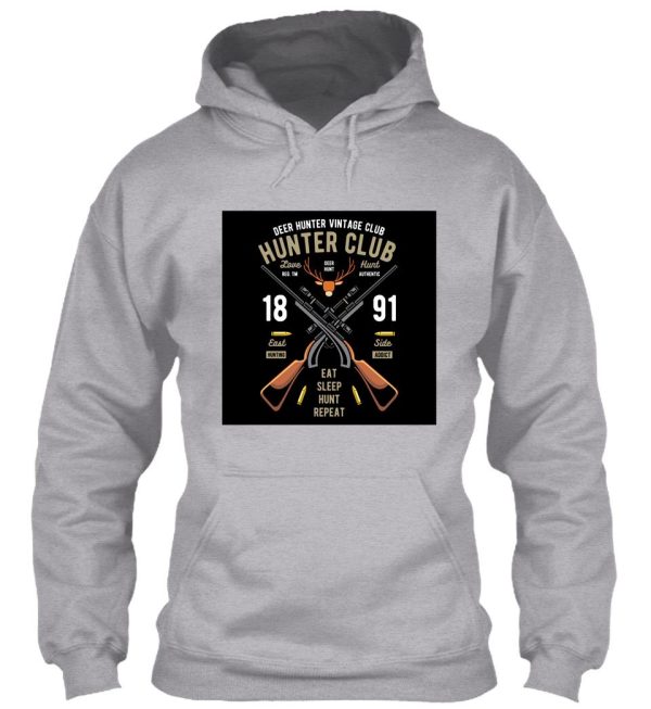 deer hunter vintage club hoodie