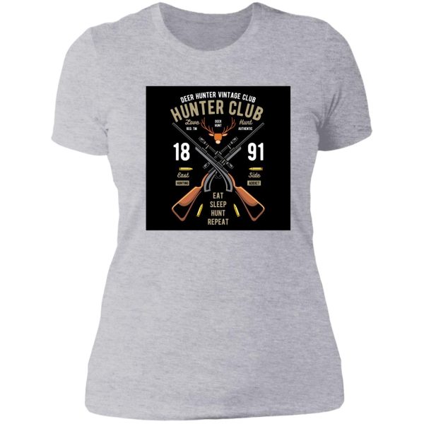 deer hunter vintage club lady t-shirt