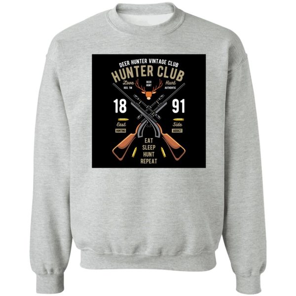 deer hunter vintage club sweatshirt