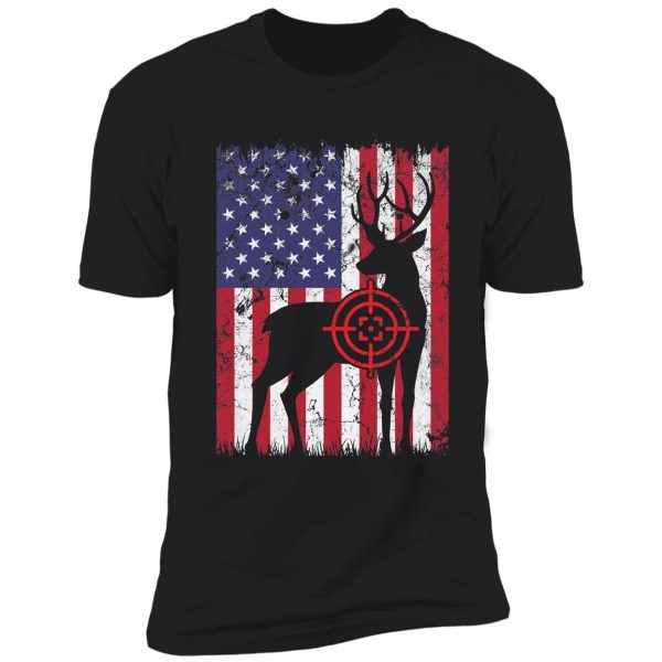 deer hunting american flag tee hunter graphic apparel american deer hunting apparel hunter graphic flag shirt