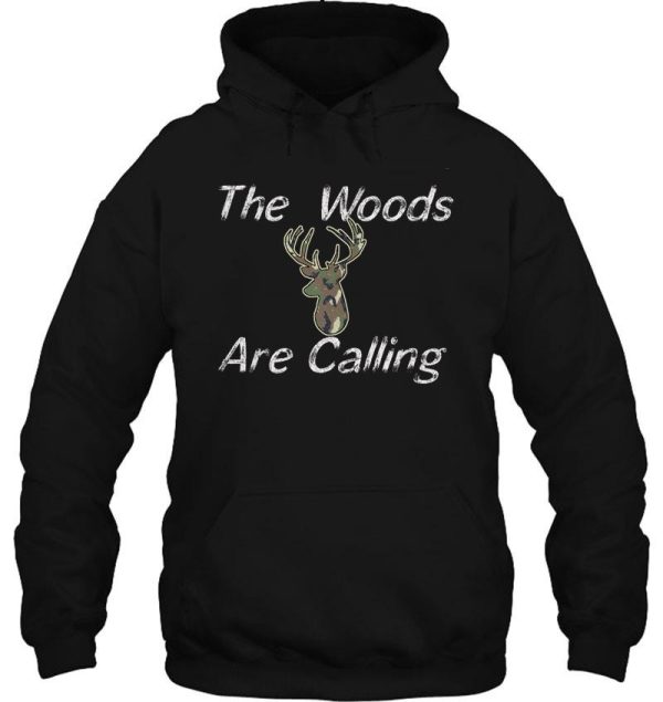 deer hunting buck calling hoodie