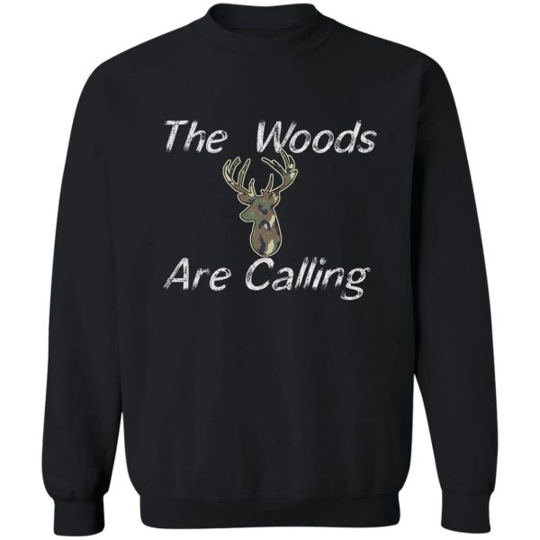 deer hunting buck calling sweatshirt