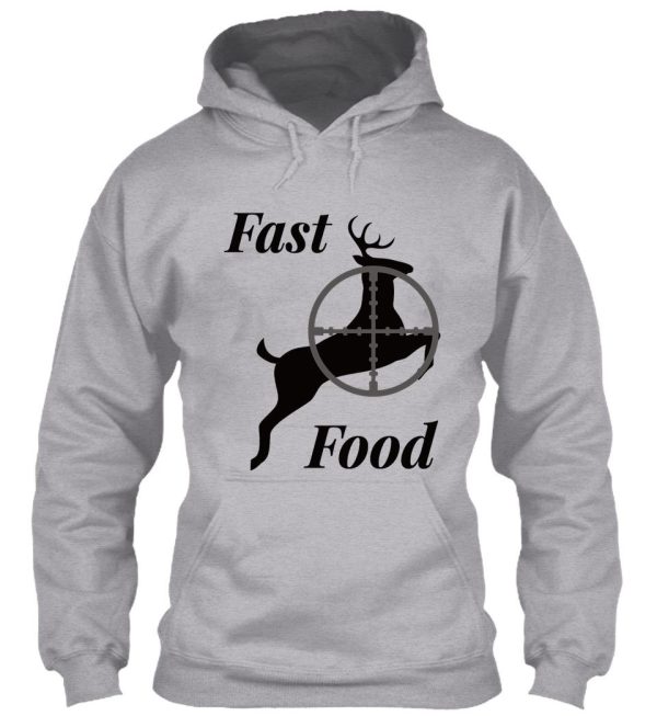 deer hunting fast food funny gift for hunters hoodie