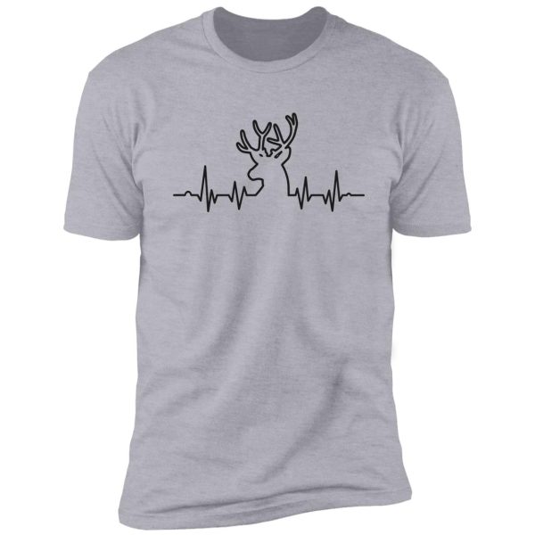 deer hunting heartbeat shirt