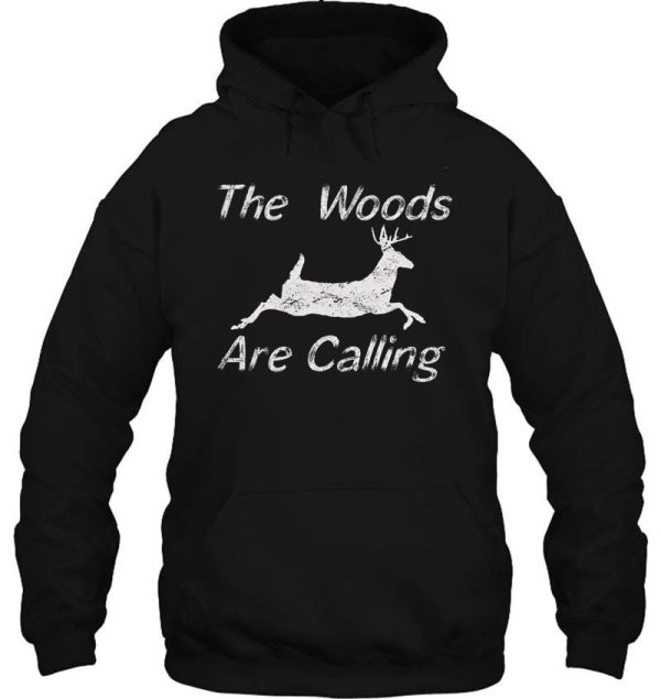 deer hunting running buck calling hoodie