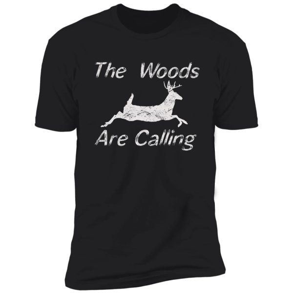 deer hunting running buck calling shirt