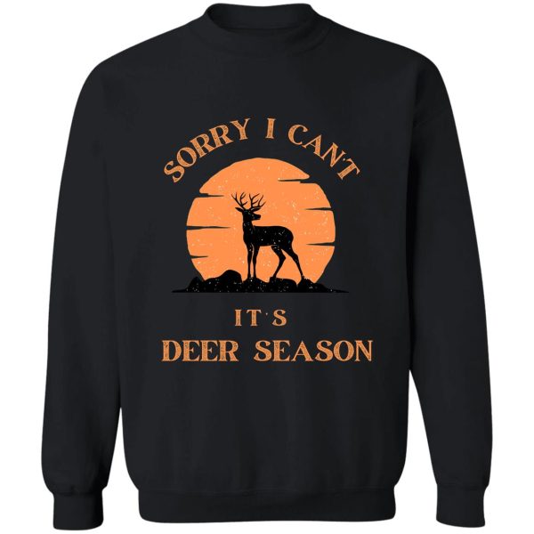 deer hunting season for hunters t-shirt sweatshirt