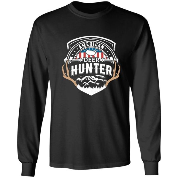 deer hunting shirt gift proud hunter long sleeve