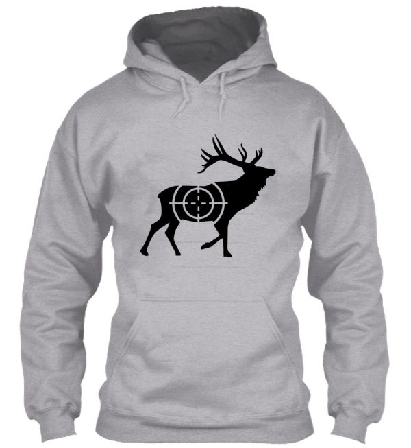 deer hunting target hoodie