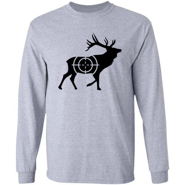 deer hunting target long sleeve
