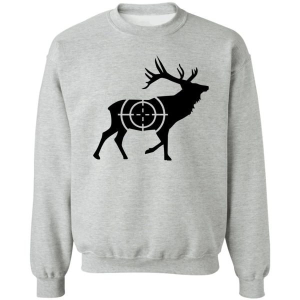 deer hunting target sweatshirt
