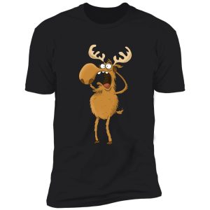 deer illustration shirt