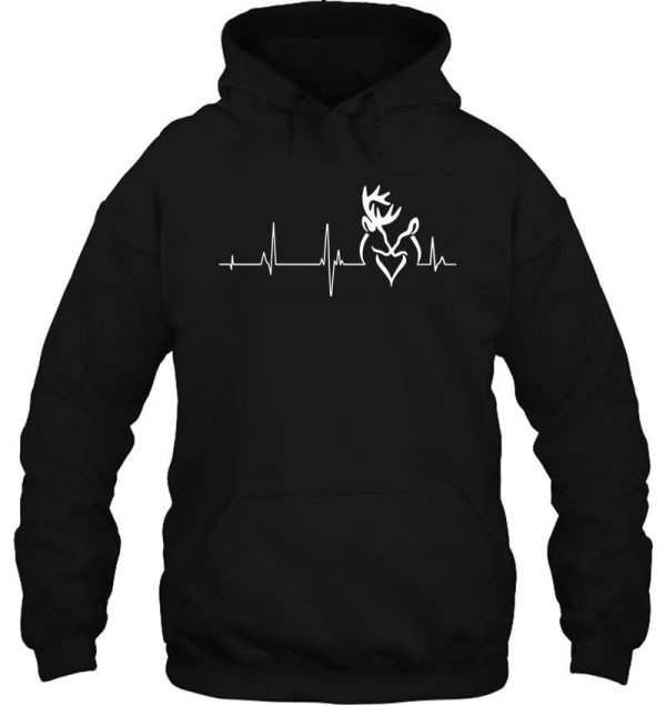 deer love - deer in a heartbeat t shirt hoodie