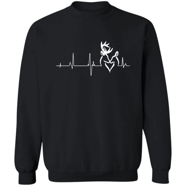 deer love - deer in a heartbeat t shirt sweatshirt