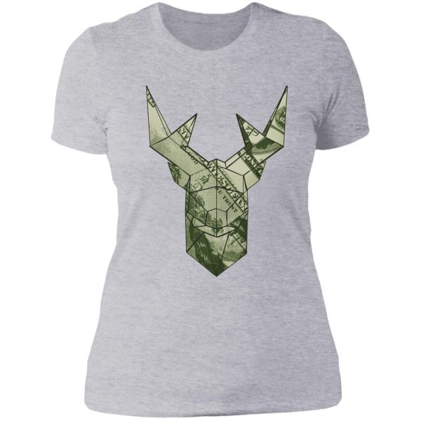 deer money lady t-shirt