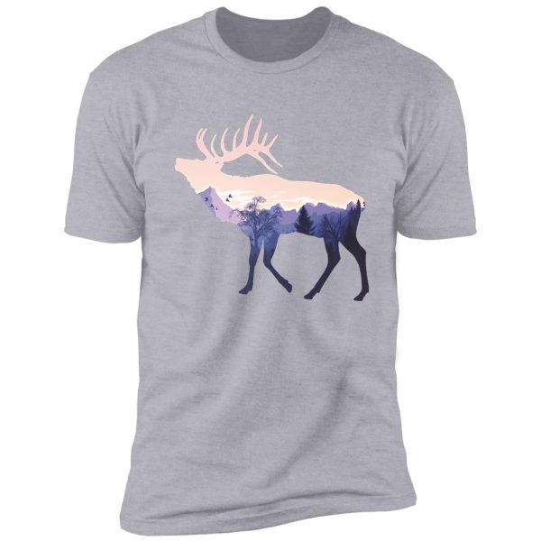 deer mountains wilderness shirt