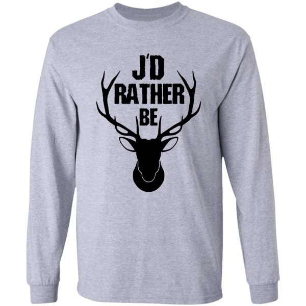 deer of rather be patch long sleeve