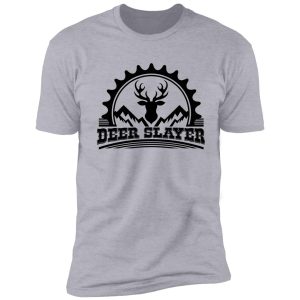 deer slayer hunter killer buck hunting season outdoor target bow lover shirt