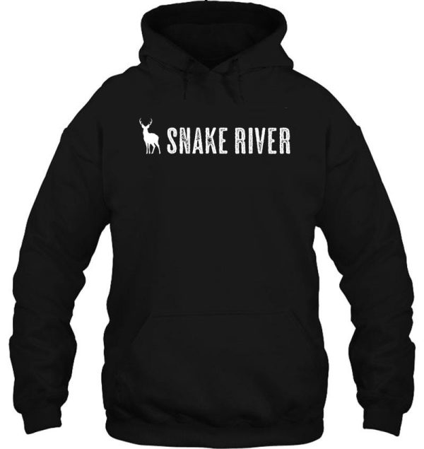 deer snake river hoodie