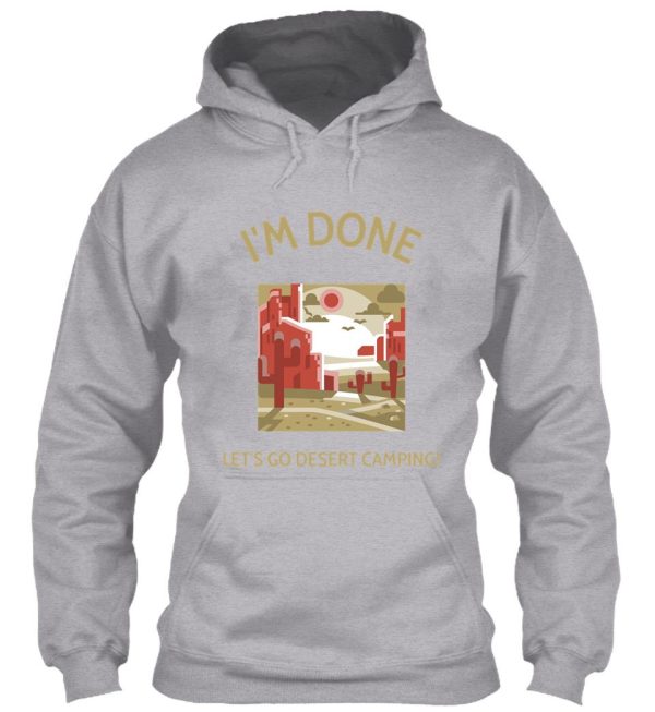 desert camping hoodie