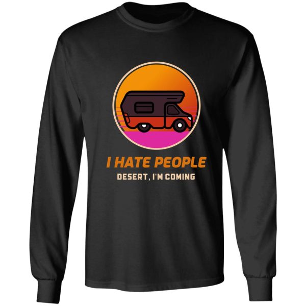 desert camping long sleeve