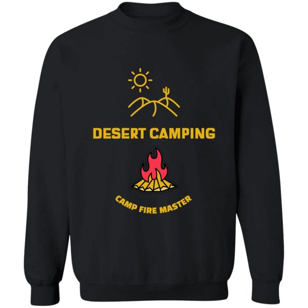 desert camping sweatshirt