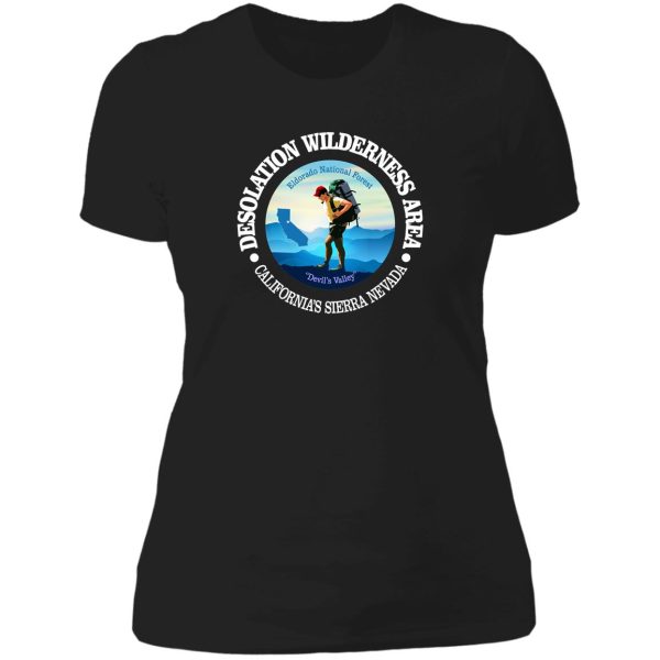 desolation wilderness (c) lady t-shirt