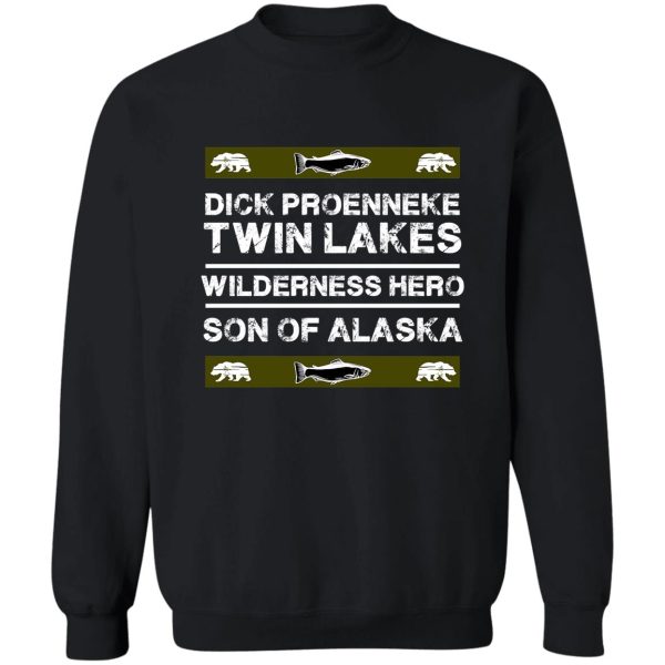dick proenneke t shirt - dick proenneke twin lake hero t-shirt - richard proenneke t shirt - alaska hero - nature sweatshirt