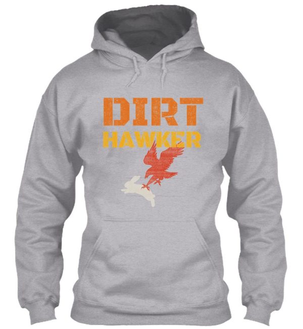 dirt hawker falconry apparel and gifts for falconers and falconry families. dirt hawker t-shirt. hoodie