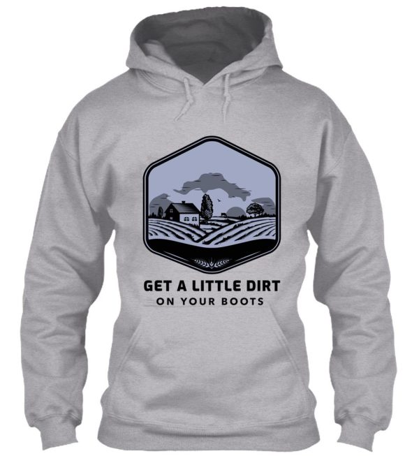 dirt on your boots hoodie