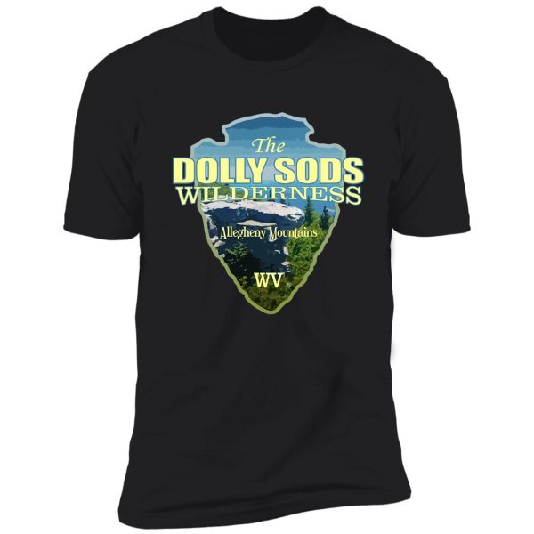 dolly sods wilderness (arrowhead) shirt