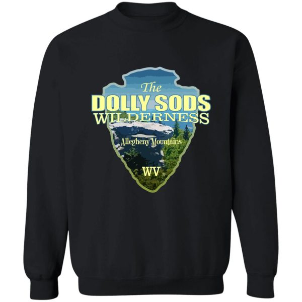 dolly sods wilderness (arrowhead) sweatshirt