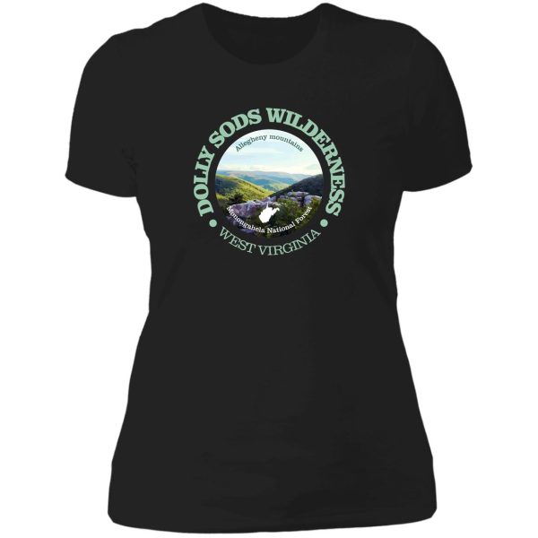 dolly sods wilderness (wa) lady t-shirt