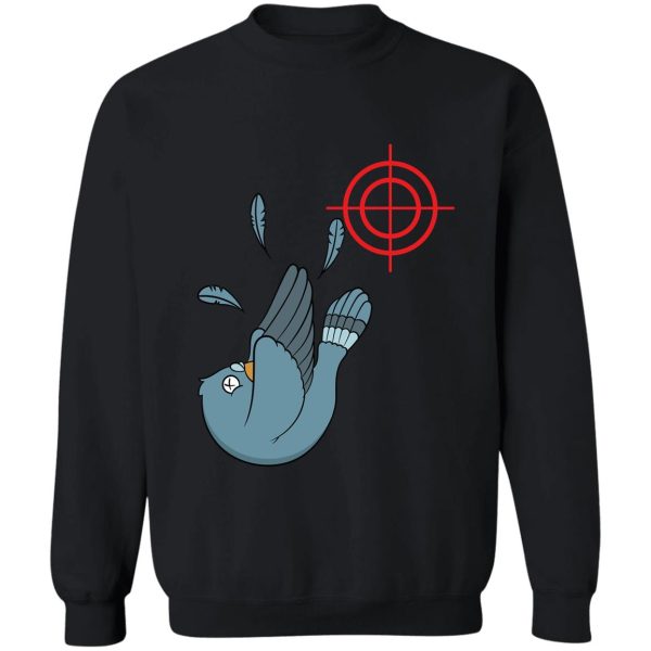 dove hunting gift for duck and bird hunter sweatshirt