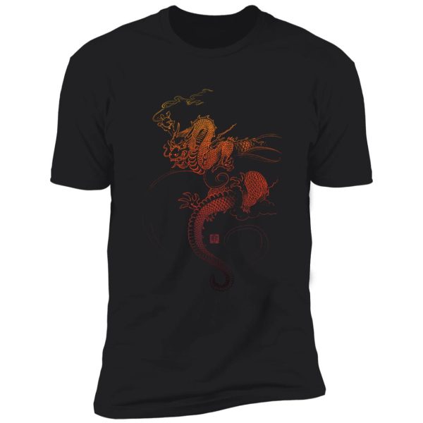 dragon in the clouds shirt