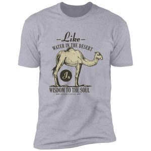 dromedary, camel, desert, wilderness shirt