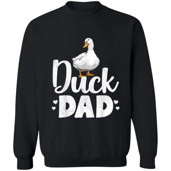 duck dad funny water ducklings sweatshirt