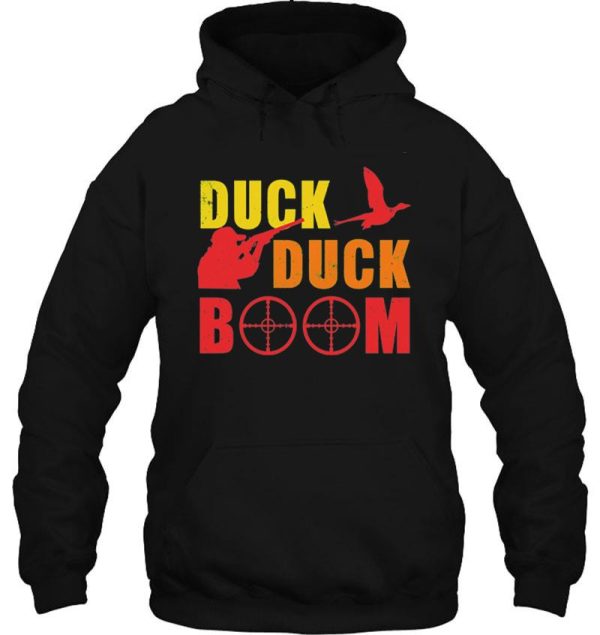 duck duck boom hoodie