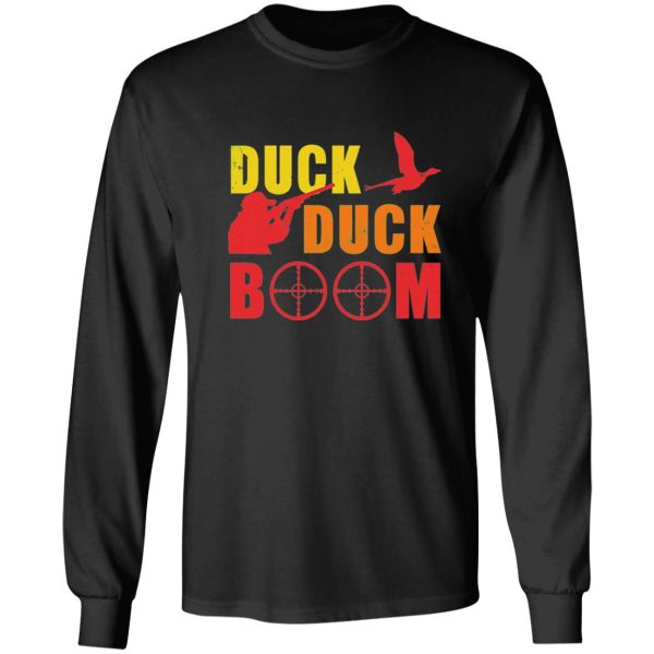 duck duck boom long sleeve