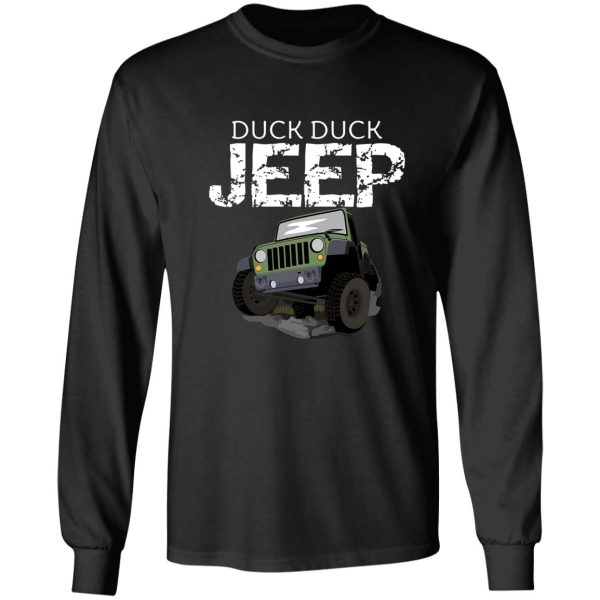 duck duck jeep long sleeve