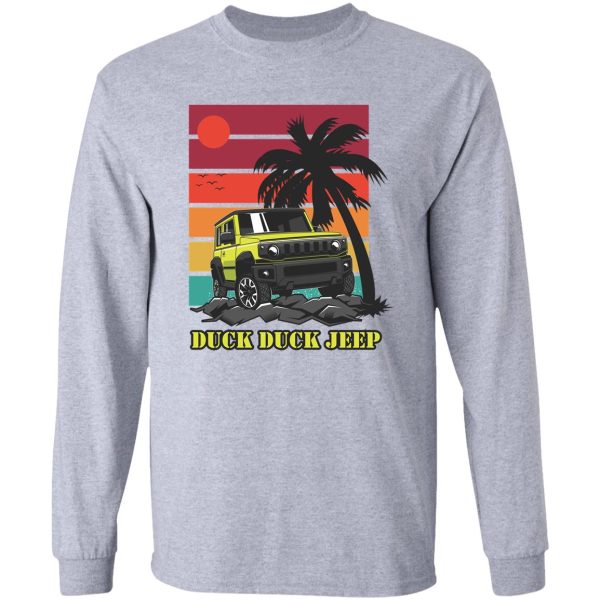 duck duck jeep summer vintage long sleeve