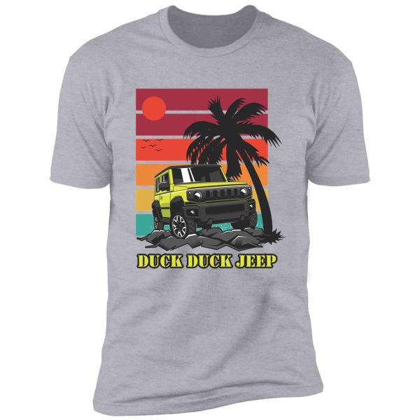 duck duck jeep summer vintage shirt