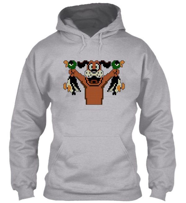 duck hunt - video game dog hoodie