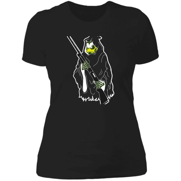 duck hunter lady t-shirt