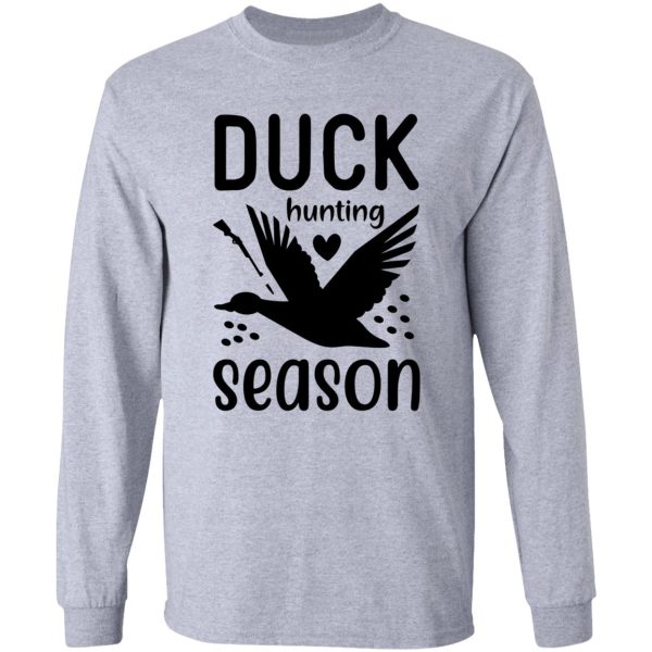 duck hunting season long sleeve