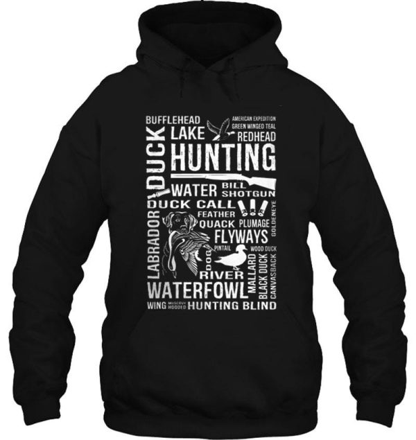 duck hunting tshirt hoodie