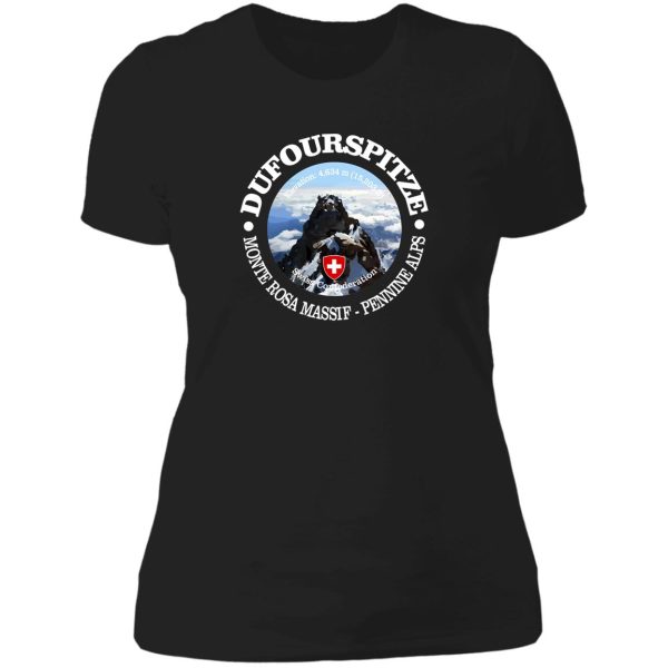dufourspitze (p) lady t-shirt