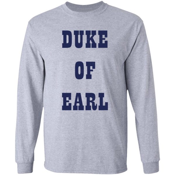 duke of earl - seen in 'carry on behind' as worn by earnest bragg. long sleeve