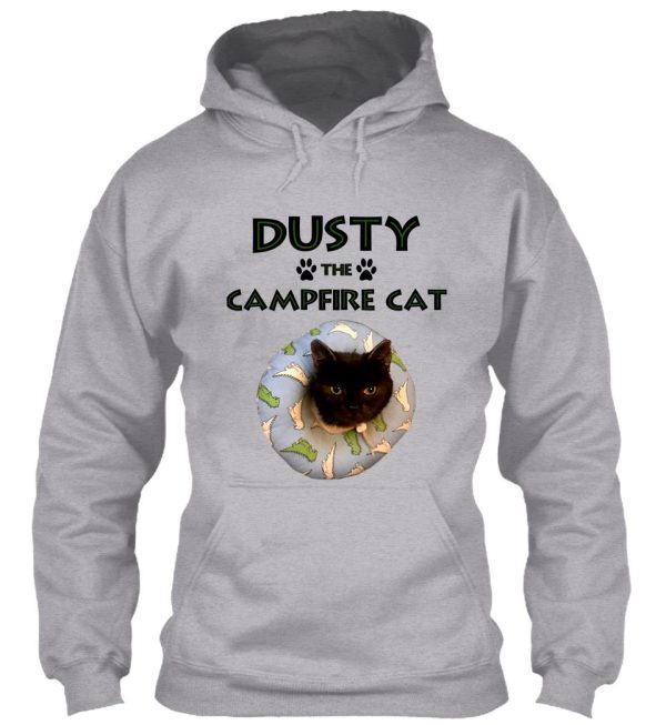 dusty the campfire cat hoodie