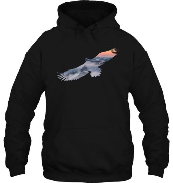 eagle mountains hunting gift nature wild hunter hoodie